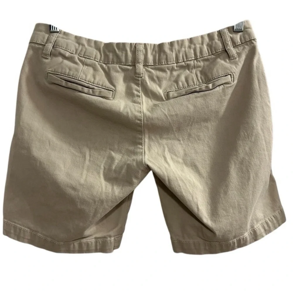 Aeropostale‎ Women's Bermuda Twill Shorts Size 8 Beige Summer Casual